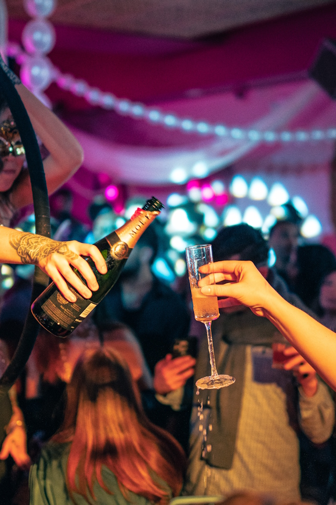 Champaign celebration