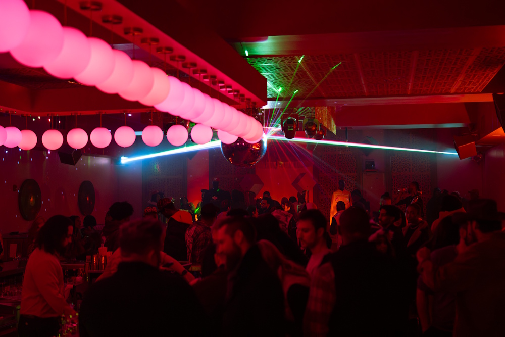 Luxury atmosphere bar lounge